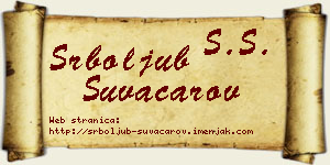 Srboljub Suvačarov vizit kartica